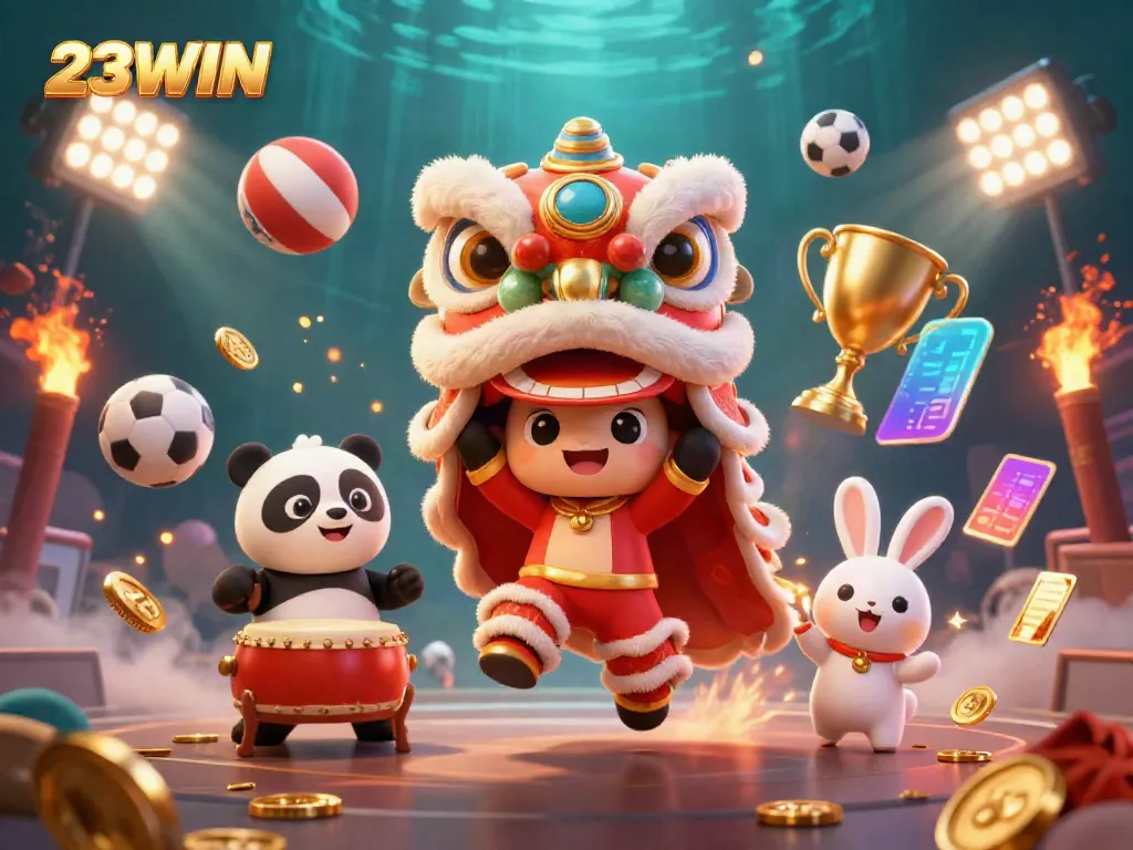 Experience thrilling gameplay at 23WIN with vibrant characters and dynamic sports elements.