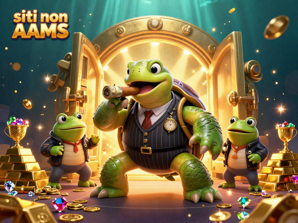 I siti non AAMS offrono avventure emozionanti nel gioco d'azzardo con il tartaruga gangster e luci scintillanti.
