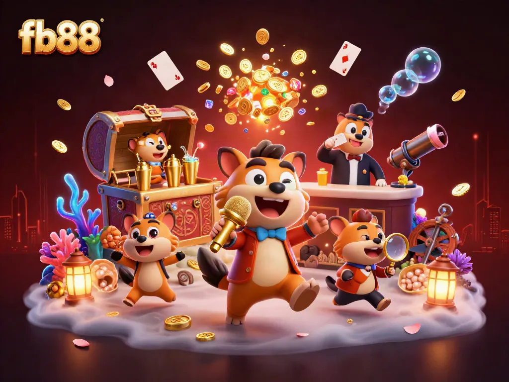 Experience thrilling comedy and fun at fb88's dynamic casino club with exciting characters and games.