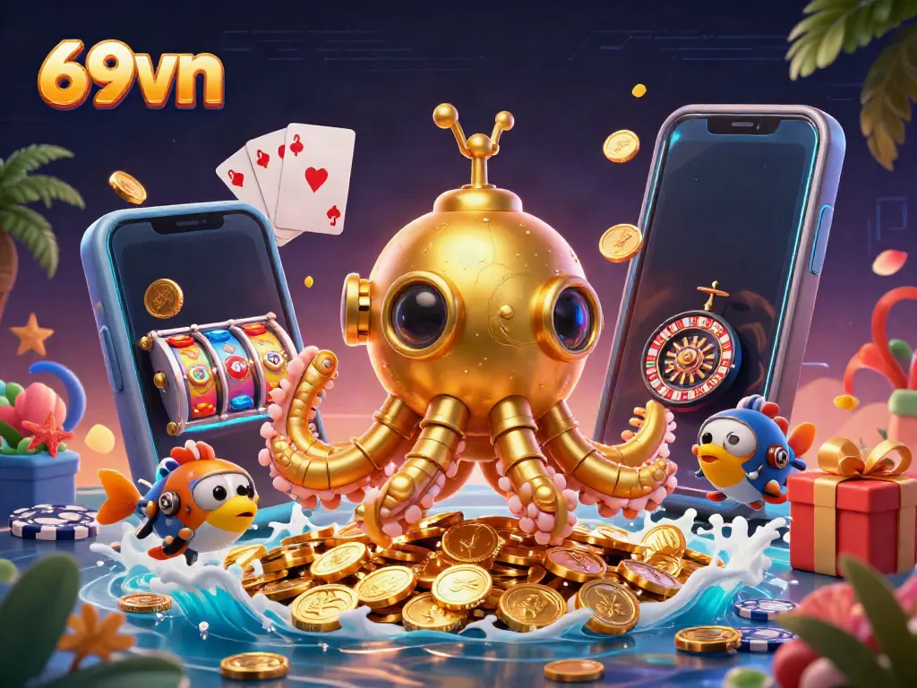 Engage in thrilling gambling excitement with 69vn’s dynamic casino games and golden treasure.