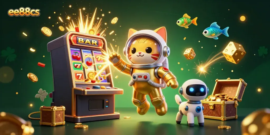 Engage in thrilling gameplay at ee88cs with vibrant slot machines and animated characters