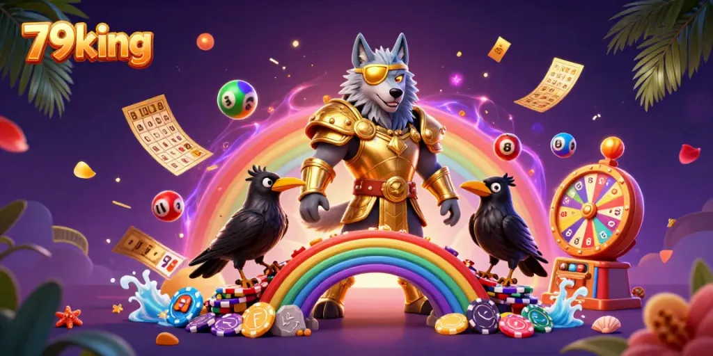Experience thrilling gaming adventures with 79king and vibrant casino elements.